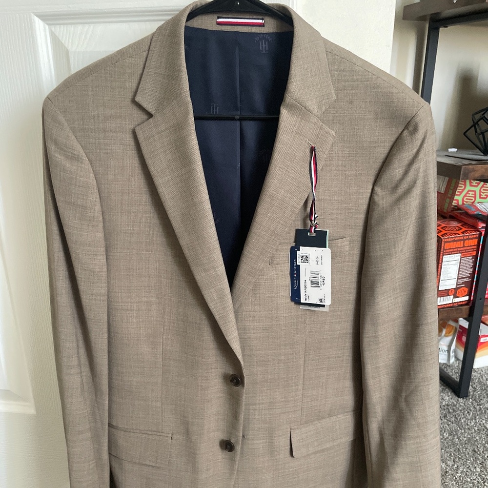 Light brown suit jacket